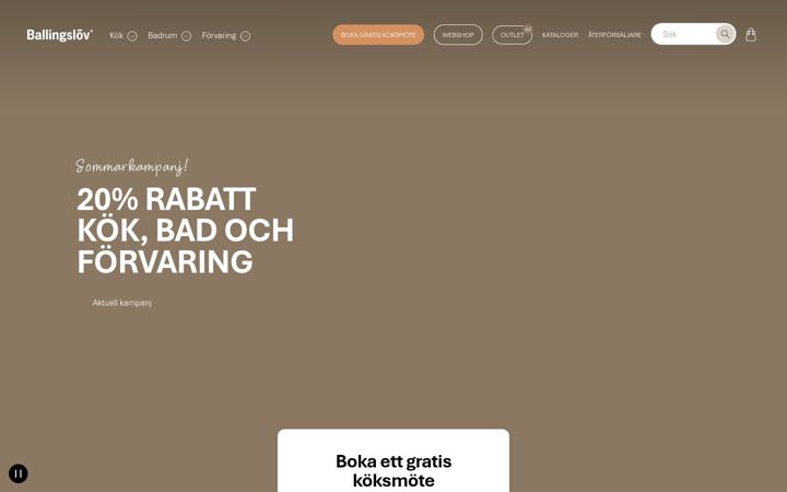 Screenshot of ballingslov.se