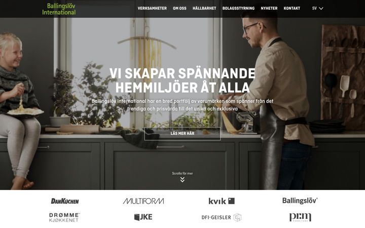 Ekrano kopija ballingslovinternational.se