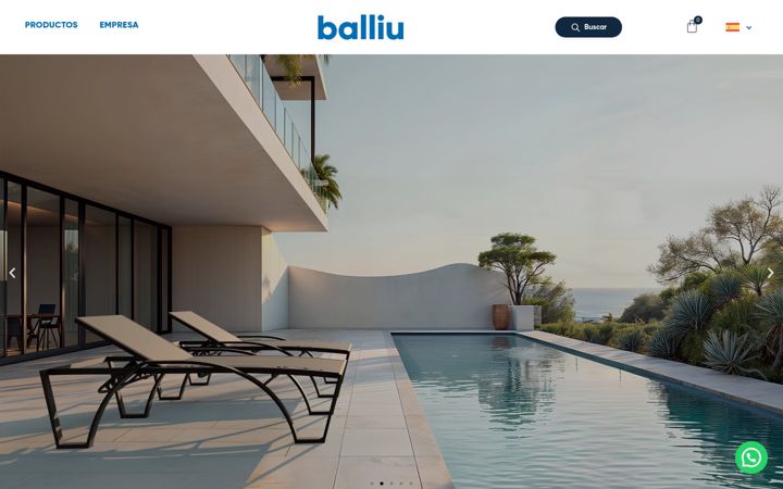 Screenshot of balliuexport.com