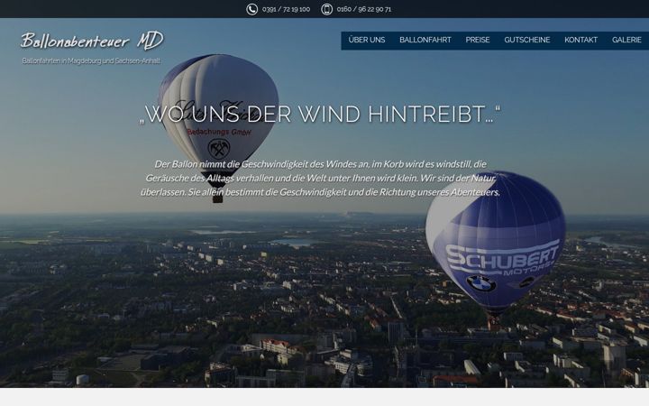 Screenshot di ballonabenteuer-md.de