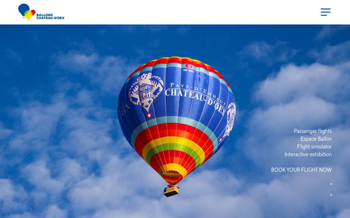 Екранна снимка на ballonschateaudoex.ch