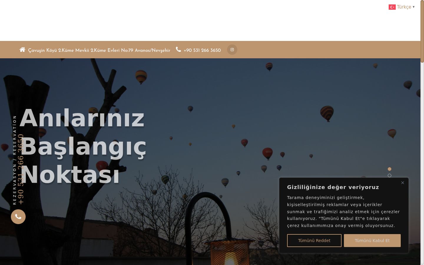 Sutikimo reklamjuostės, rodytos prieš bet kokią sąveiką, ekrano kopija