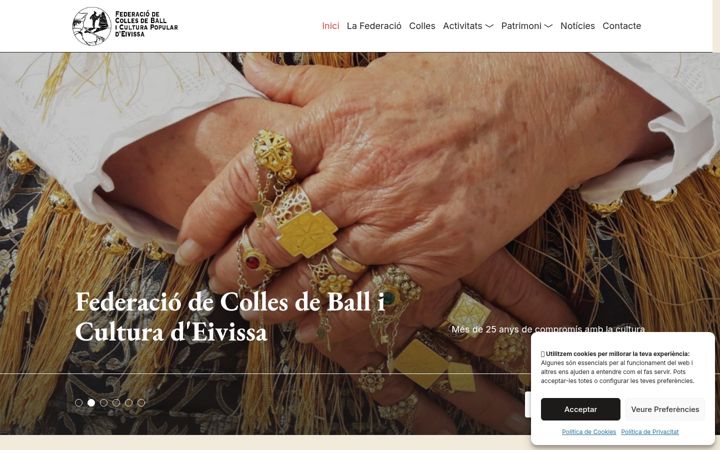 Screenshot of ballpages.cat