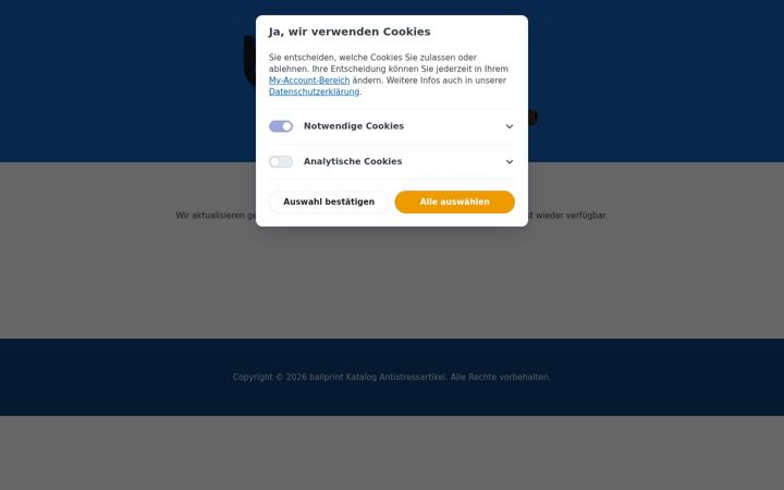 Screenshot του ballprint.net