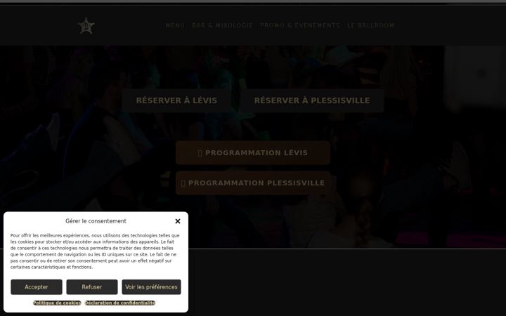 Screenshot of ballroomcountryqc.com