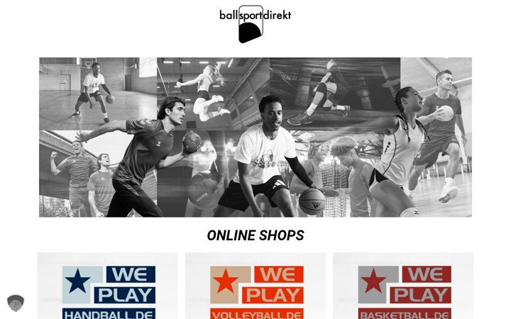 Screenshot of ballsportdirekt.de