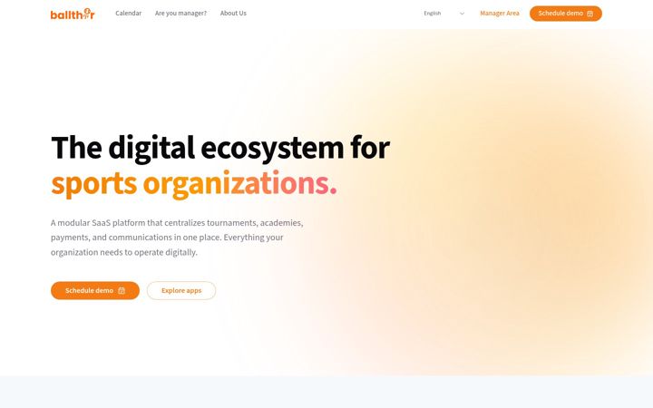 Screenshot of ballthor.com