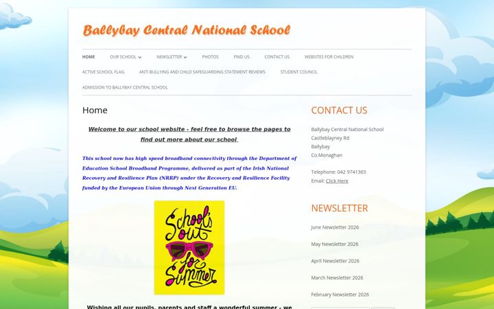 Screenshot of ballybaycns.com