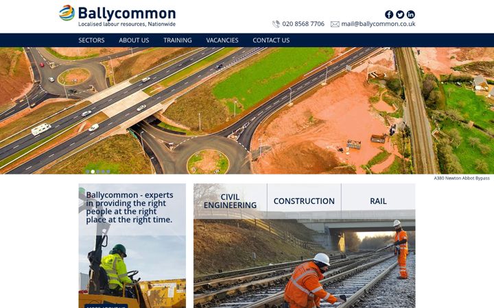 Screenshot of ballycommon.co.uk