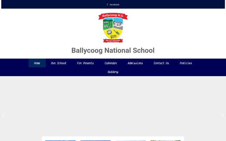 Snimka zaslona za ballycoogns.ie
