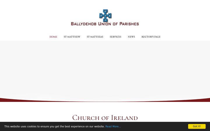 Screenshot of ballydehobunion.com