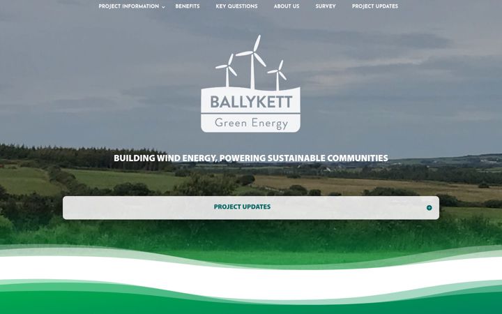 Screenshot of ballykettgreenenergy.ie
