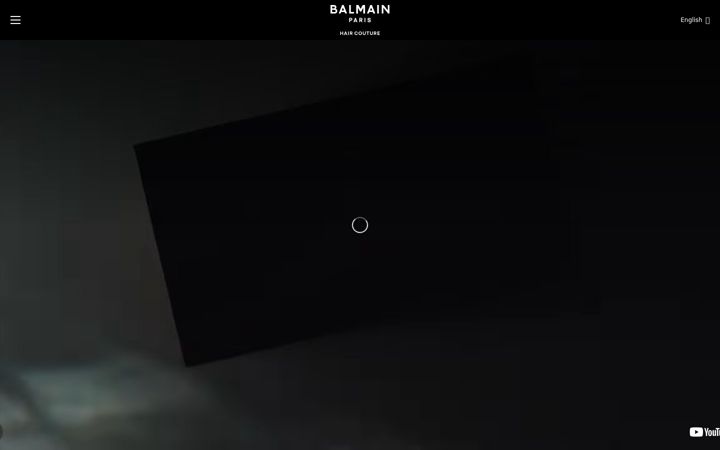 Screenshot of balmainhair-th.com