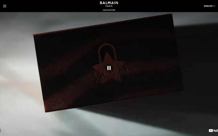 Screenshot of balmainhair-thailand.com