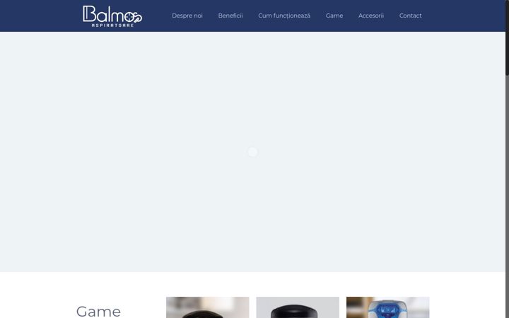 Screenshot of balmos-aspiratoare.ro