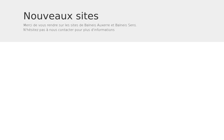 Ekraanipilt saidist balneis.fr