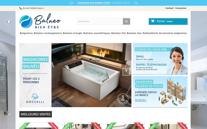 Screenshot of balneo-bien-etre.com