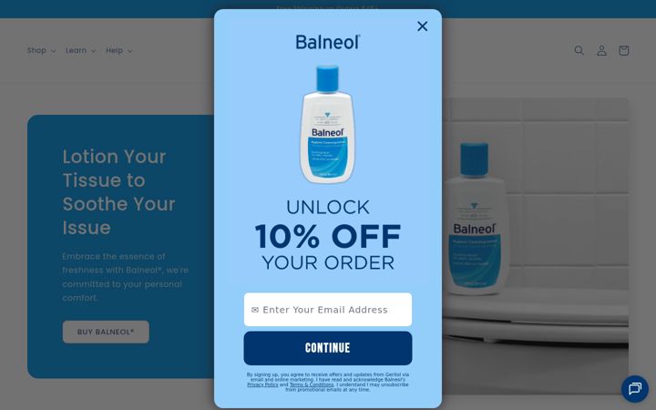 Screenshot of balneol.com