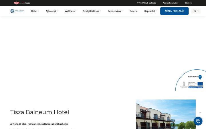 Screenshot of balneum.hu