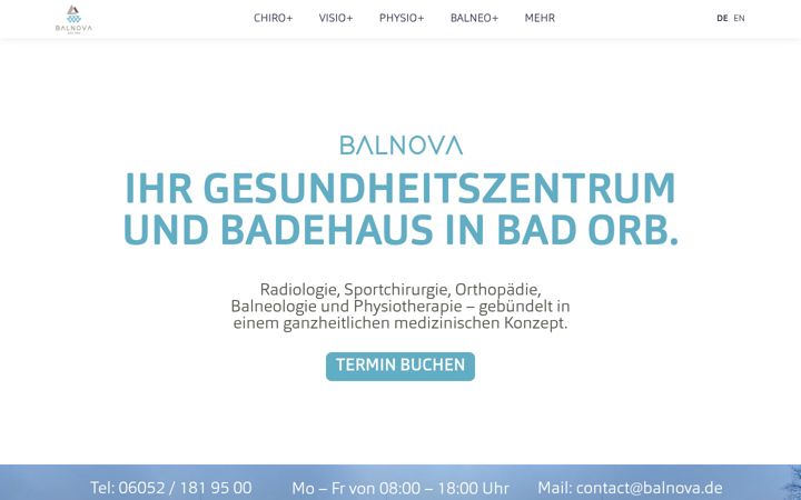 Zrzut ekranu balnova.de