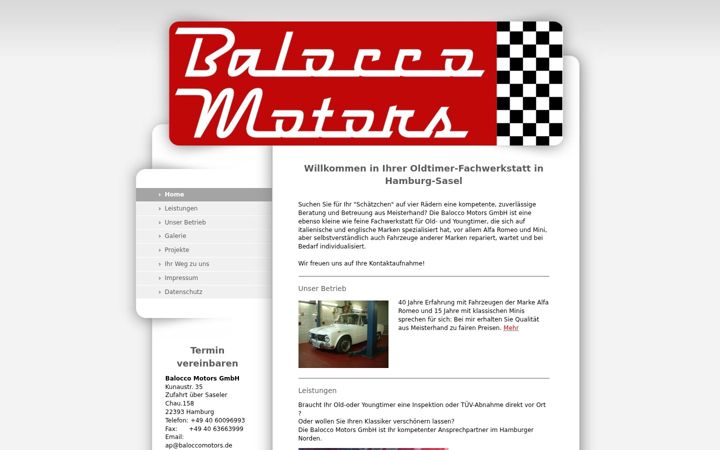 Zrzut ekranu baloccomotors.de
