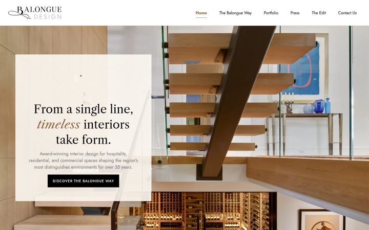 Screenshot of balongue.com