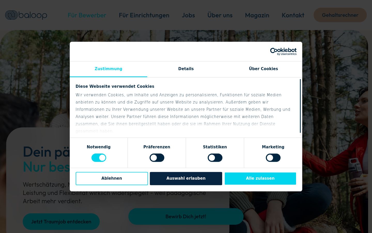 Zrzut ekranu banera zgody wyświetlanego przed jakąkolwiek interakcją