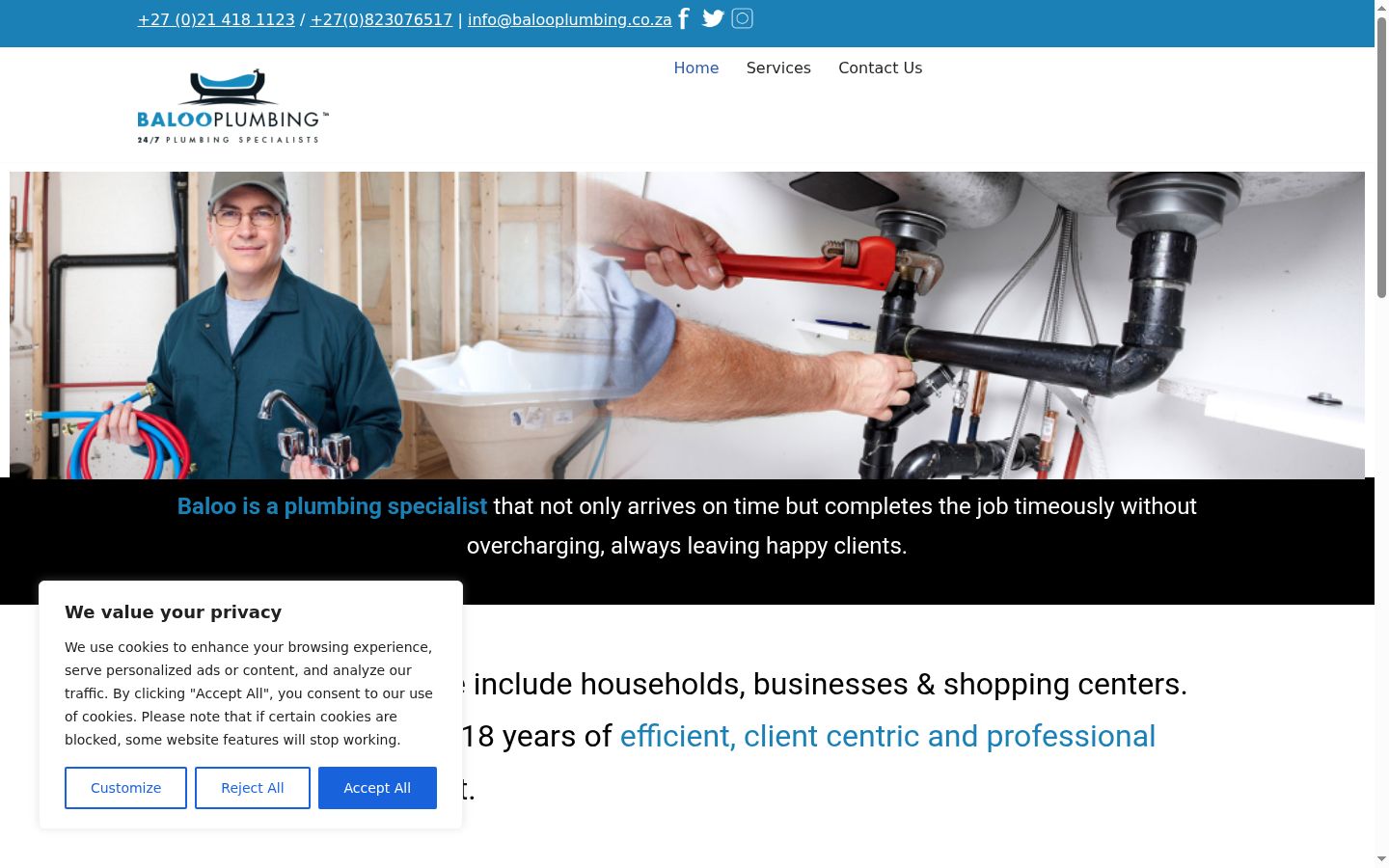 Screenshot van de toestemmingsbanner zoals getoond vóór enige interactie