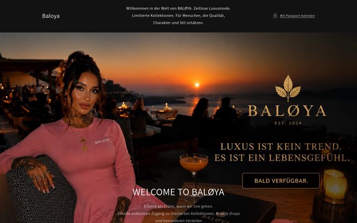 Screenshot of baloya.de