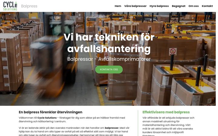 Screenshot of balpressstockholm.se