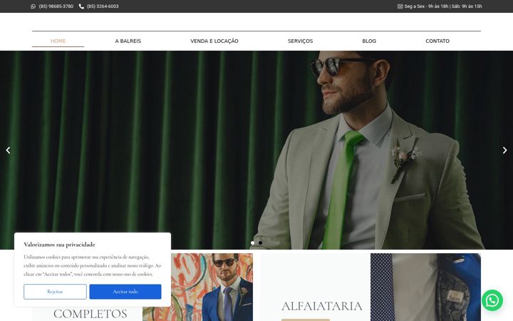 Snimka zaslona za balreis.com.br
