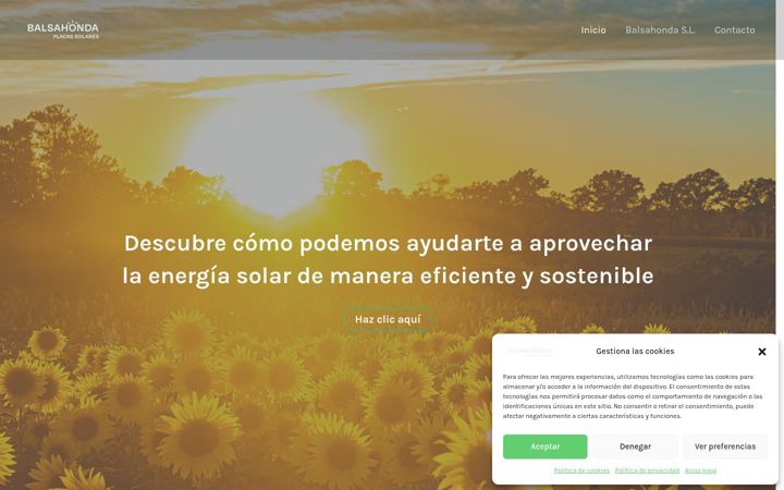 Screenshot of balsahonda.es