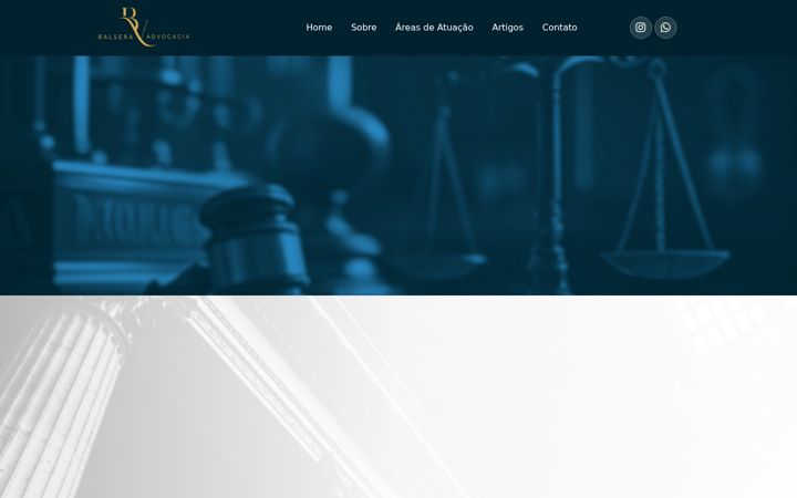 Screenshot of balseraadvocacia.com