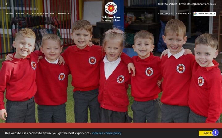 Screenshot of balshawlane.co.uk