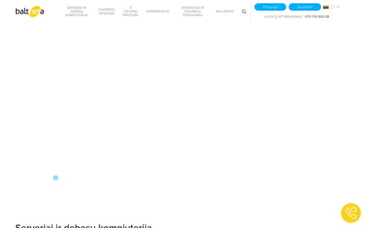 Screenshot of balt.net