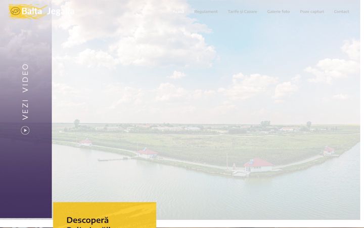 Screenshot of baltajegalia.ro