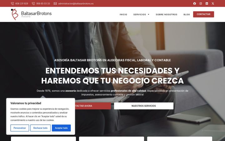 Screenshot of baltasarbrotons.es
