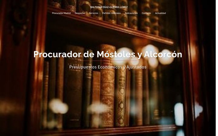 Screenshot of baltasarprocurador.es