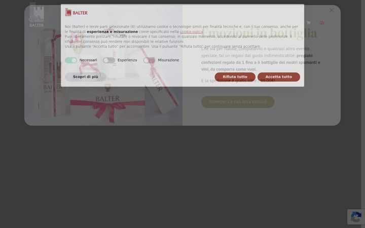 Screenshot of balter.it