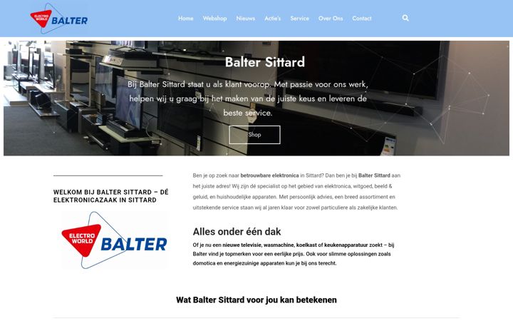 Screenshot of baltersittard.nl