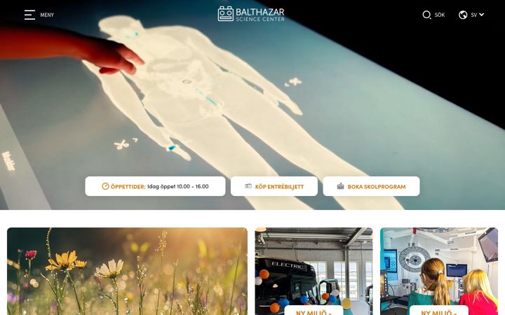 Screenshot of balthazar.nu