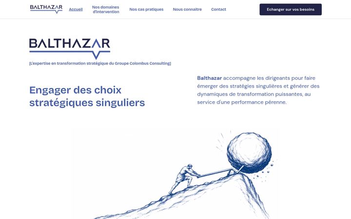 Screenshot of balthazar.org