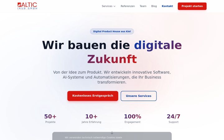 Screenshot of baltic-ihub.com