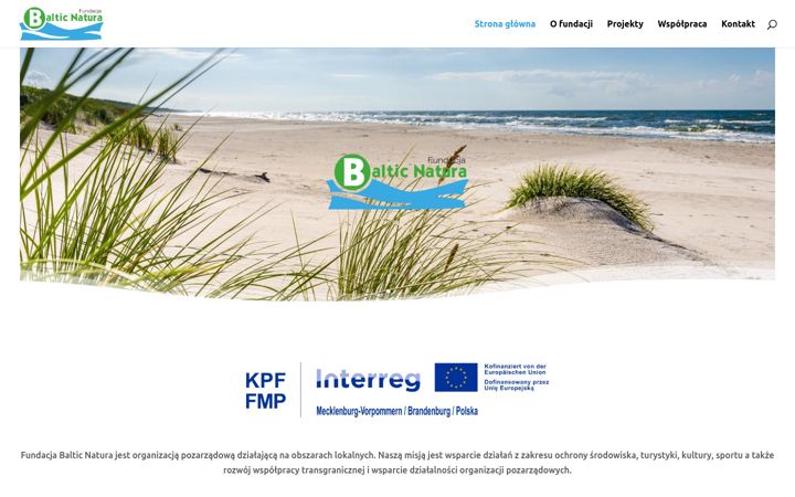 Screenshot of baltic-natura.eu