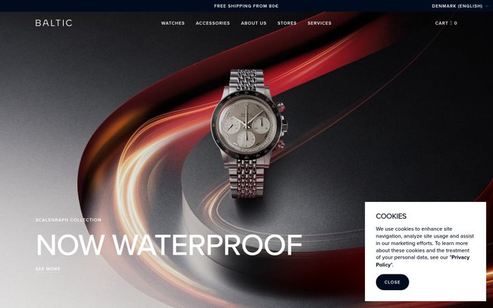 Ekrano kopija baltic-watches.com