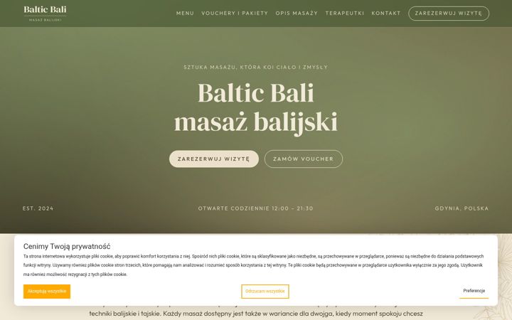 Ekraanipilt saidist balticbalispa.pl