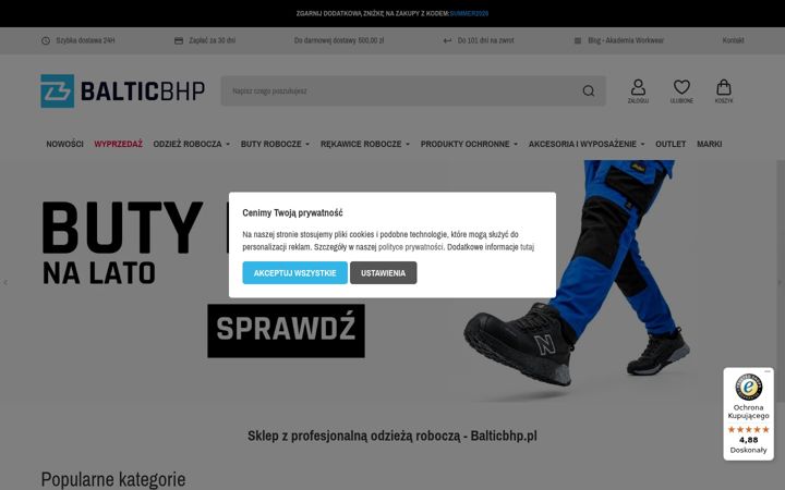 Screenshot of balticbhp.pl