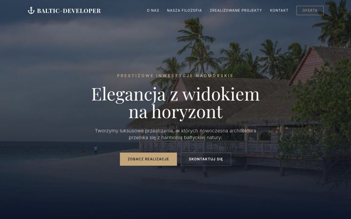 Screenshot of balticdeveloper.pl