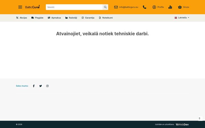 Screenshot of balticguru.eu