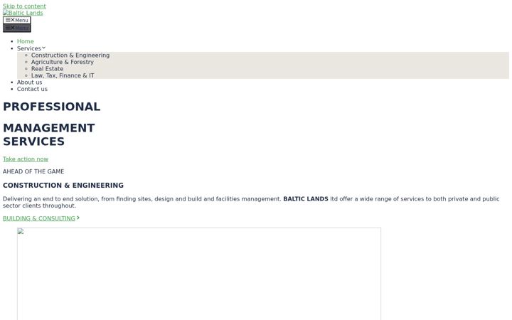 Screenshot of balticlands.com